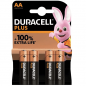 DURACELL PLUS POWER AA X4 +100%