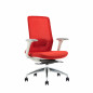 Ergonomic office chair - adjustable armrests - optional headrest - black - Model POLAR