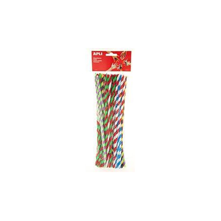 Pack Of 50 Chenilles Stems Twist ASS COLOR