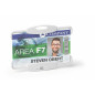 DURABLE ID card holder ECO for 1 card Light Grey x10 DURABLE ID card holder ECO for 1 card Light Grey x10