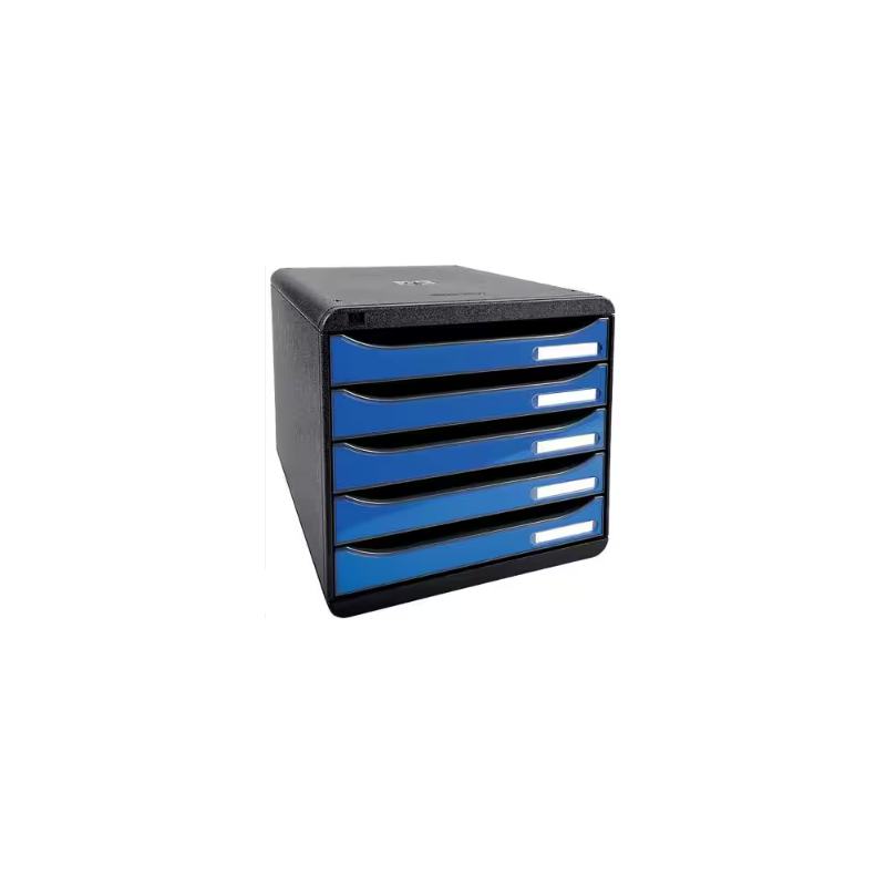 Exacompta BIG-BOX - Drawer cabinet Ice blue 5 drawers