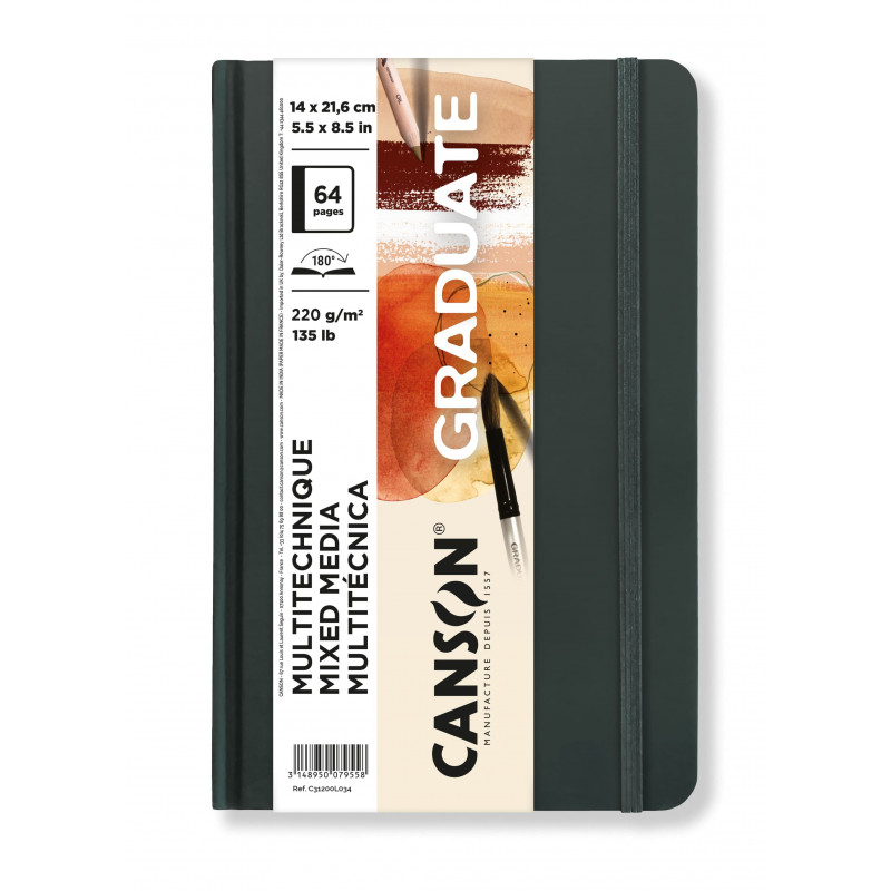 CANSON GRADUATE MIXED MEDIA PAD Ivory Paper CANSON GRADUATE MIXED MEDIA PAD Ivory Paper