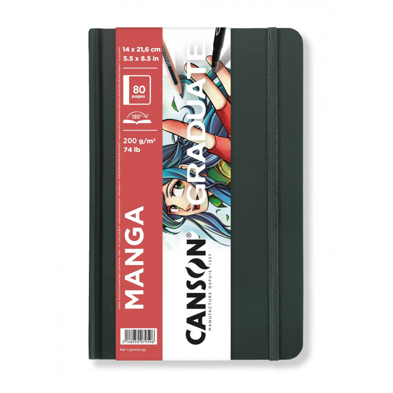 CANSON GRADUATE BOOK MANGA 80P