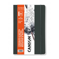 BOOK CANSON  GRADUATE SKETCH & NOTES Grey