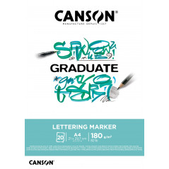 PAD CANSON  GRADUATE  LETTERING MARKER A