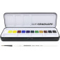 DAL GRADUATE SET AQUAREL 12 DEMI-GODETS DAL GRADUATE SET AQUAREL 12 DEMI-GODETS