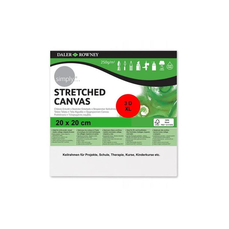 CANVAS FRAME  SIMPLY 3D 20 X 20 CM