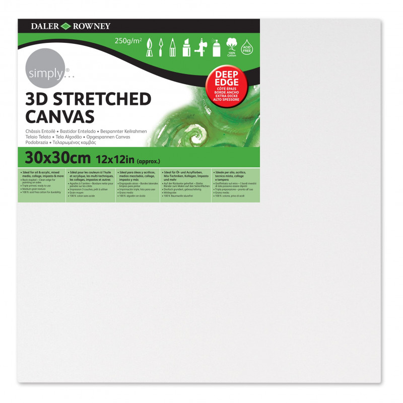 CANVAS FRAME  SIMPLY 3D 30 X 30 CM