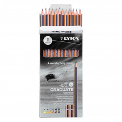 ETUI 12 LYRA GRADUATE GRAPH ART-TECH