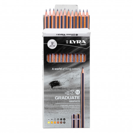ETUI 12 LYRA GRADUATE GRAPH ART-TECH