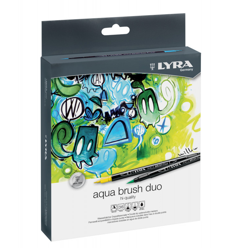 LYRA AQUA BRUSH DUO PEN X 36 PCS LYRA AQUA BRUSH DUO PEN X 36 PCS