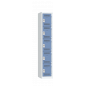 PH LOCKER 1 COLUMN 5 DOORS BLUE Available within 30 days