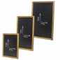 Blackboard Wooden Frame 530x800mm