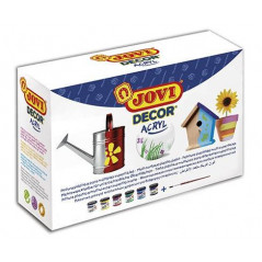 Jovi Plastic Paint x6 Associated Colours