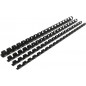 FELLOWES - Binding Combs 12mm Black x25