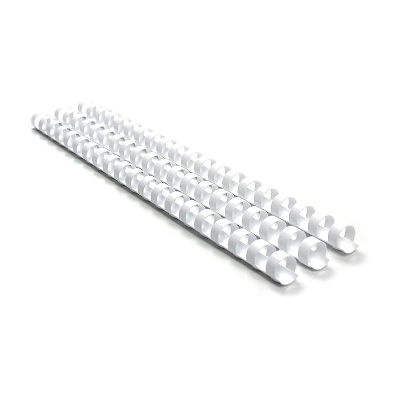 FELLOWES - Binding Combs 10mm White x25