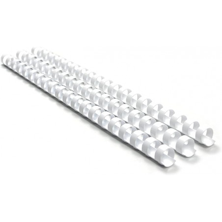 FELLOWES - Binding Combs 14mm White x25