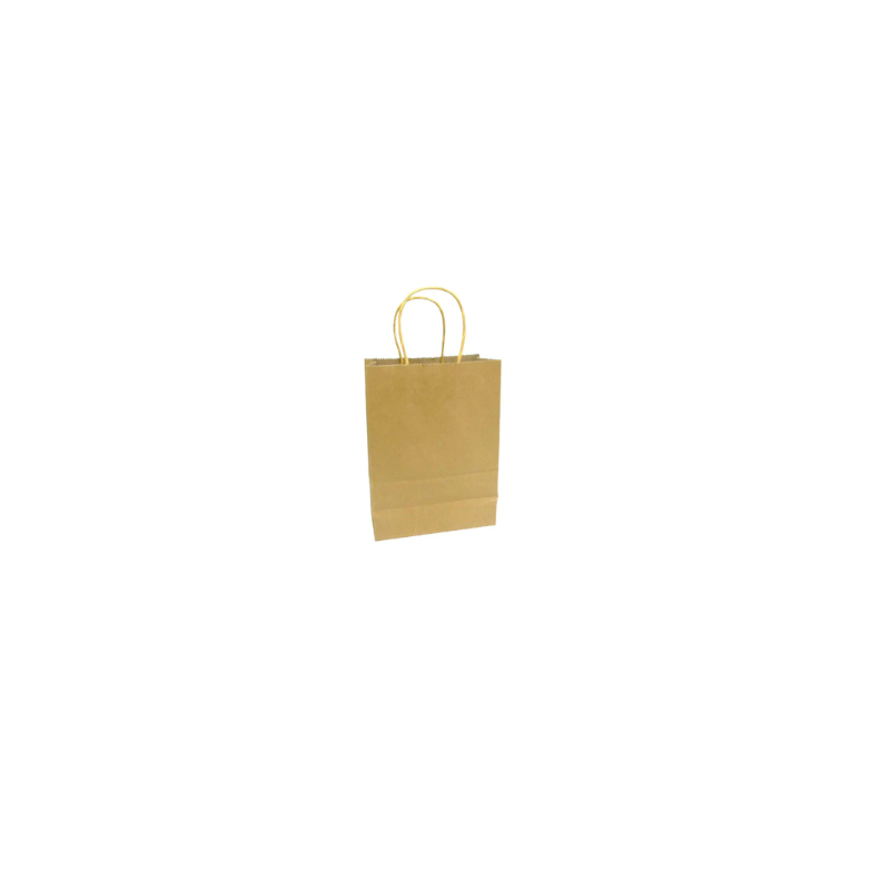 PAPER BAG GOLD LARGE by 50
