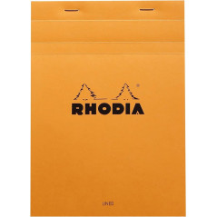 RHODIA Classic - Notepad, A5 LINED+MARGIN