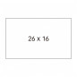 APLI - Labels for Price Labeller Permanent 26x16mm APLI - Labels for Price Labeller Permanent 26x16mm