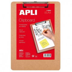 APLI CLIPBOARD A4 WOODEN