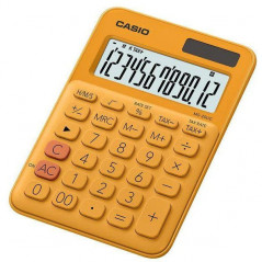 CASIO MS 20UC DESKTOP CALCULATOR ORANGE