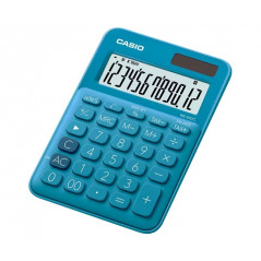 CASIO MS 20UC DESKTOP CALCULATOR BLUE