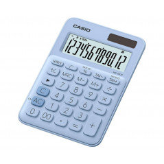 CASIO MS 20UC DESKTOP CALCULATOR LIGHT BLUE