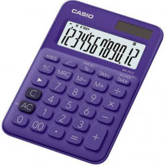 CASIO MS 20UC DESKTOP CALCULATOR PURPLE