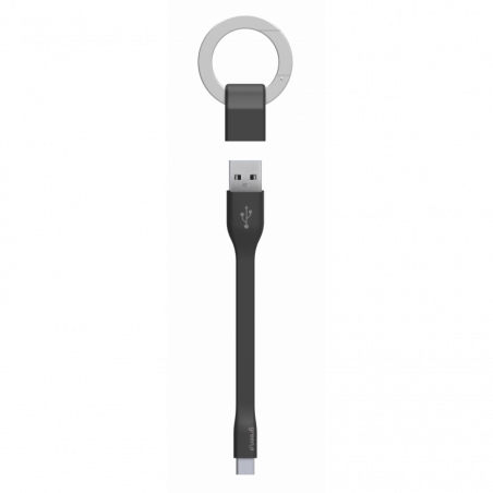 USB - Charge And Sync Key Cable Usb Black 2.1A