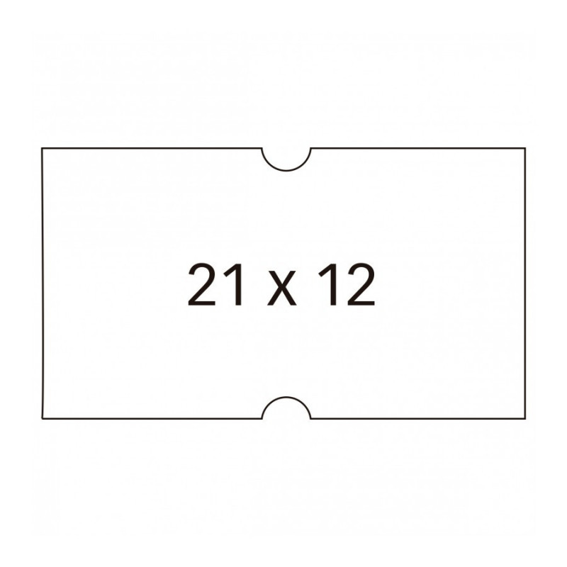 APLI - LABELS FOR PRICE LABELLERS REMOVABLE 21X12 MM