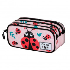 KTM LADYBUG 3 ZIP PENCIL CASE