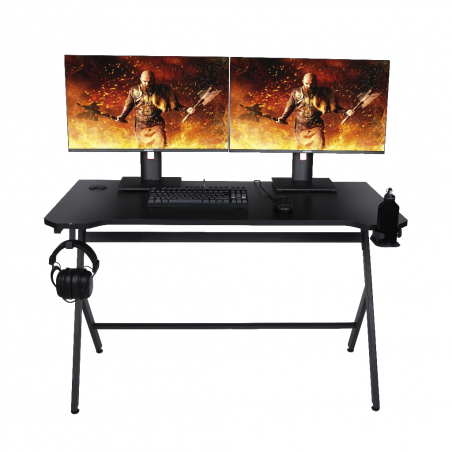 GAMING DESK - MODEL - DRAKKAR MANI - 120 x 60.5 x 18 cm - Y-shaped