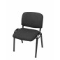 VISITOR CHAIR - Model COIGNY - Black