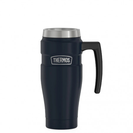 THERMOS S/S KING TRAVEL MUG 0.47LT BLACK