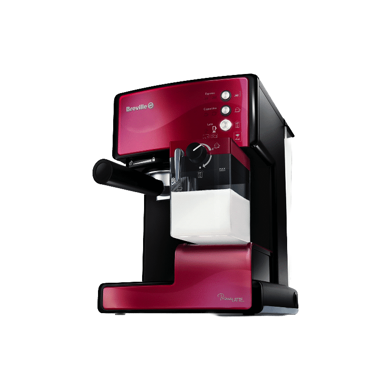 BREVILLE PRIMA LATTE 1 RED COFFEE MACHINE
