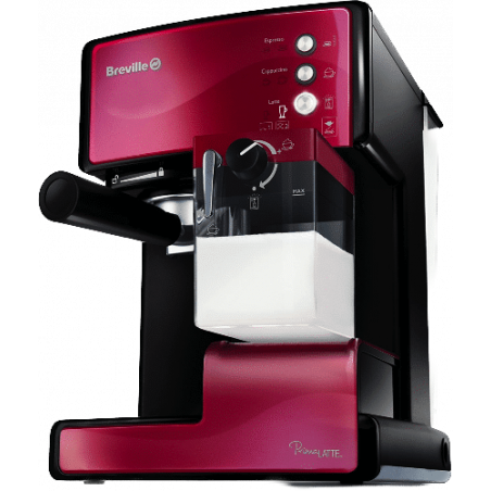 Breville Prima Latte Coffee Machine (Red)