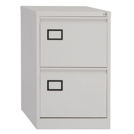 PROFESSIONAL 2 DRAWERS CABINET WHITE - 2 DRAWERS - BISLEY