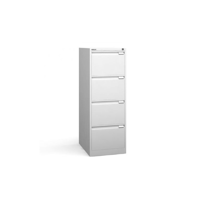 PROFESSIONAL 4 DRAWERS CABINET WHITE - 4 DRAWERS - BISLEY