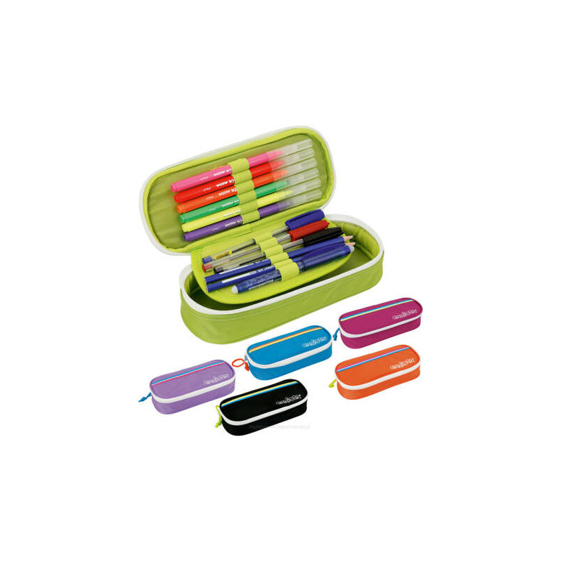 CARIOCA - OVAL Pencil Case FLUO CARIOCA - OVAL Pencil Case FLUO