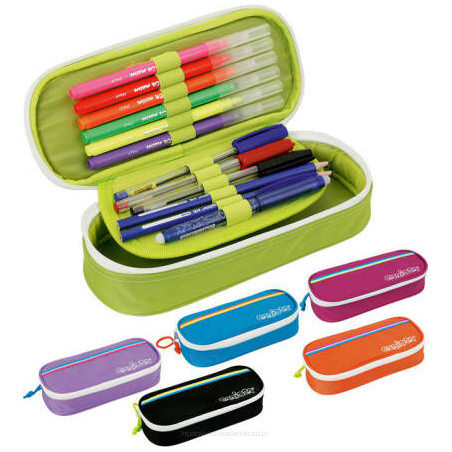 CARIOCA FULL OVAL PENCIL CASE FLUO