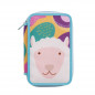 CARIOCA - FULL Pencil case ANIMALS 3 Zip CARIOCA - FULL Pencil case ANIMALS 3 Zip