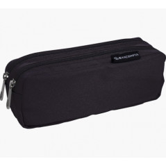 EXA 2 ZIP PENCIL CASE Black