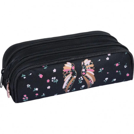 OBT LKMJ 2 ZIP PENCIL CASE