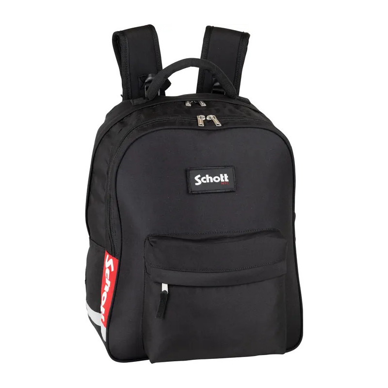HML SCHOTT BACKPACK BLK 2 COMP