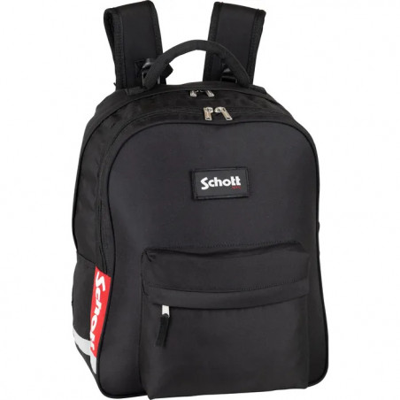 HML SCHOTT BACKPACK BLK 2 COMP
