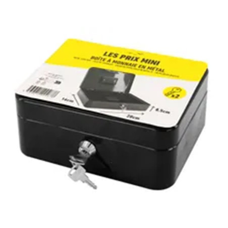 MINI PRICE CASH BOX 5 COMP. 25X18X9 CM