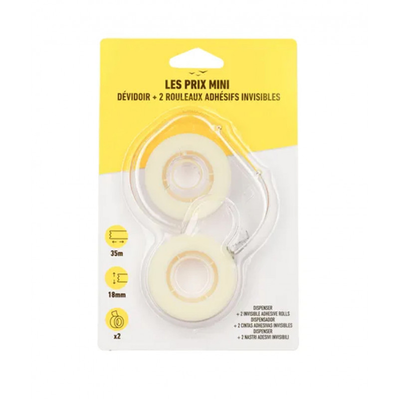 MINI PRICE TAPE DISPENSER + 2 TAPE