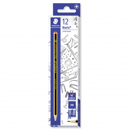 STAEDTLER NORIS PENCIL HB PACK OF12