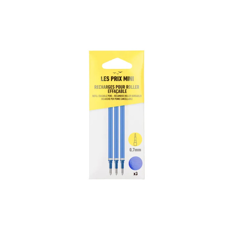 MINI PRICE SET OF 3 ERASABLE REFILLS